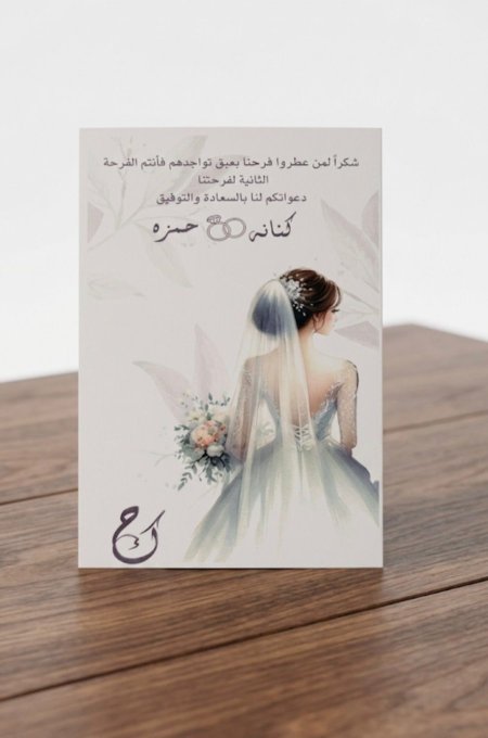 بطاقة توزيعات حسب الطلب