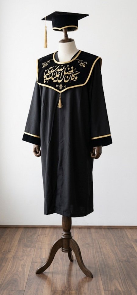 روب مع طقية ووشاح