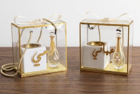 طقم مباخر مع عطر جوادور حبتين