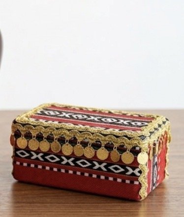 صندوق محارم تطريز